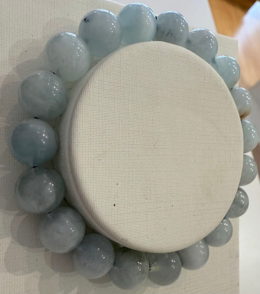 Aquamarine Bracelet 10mm