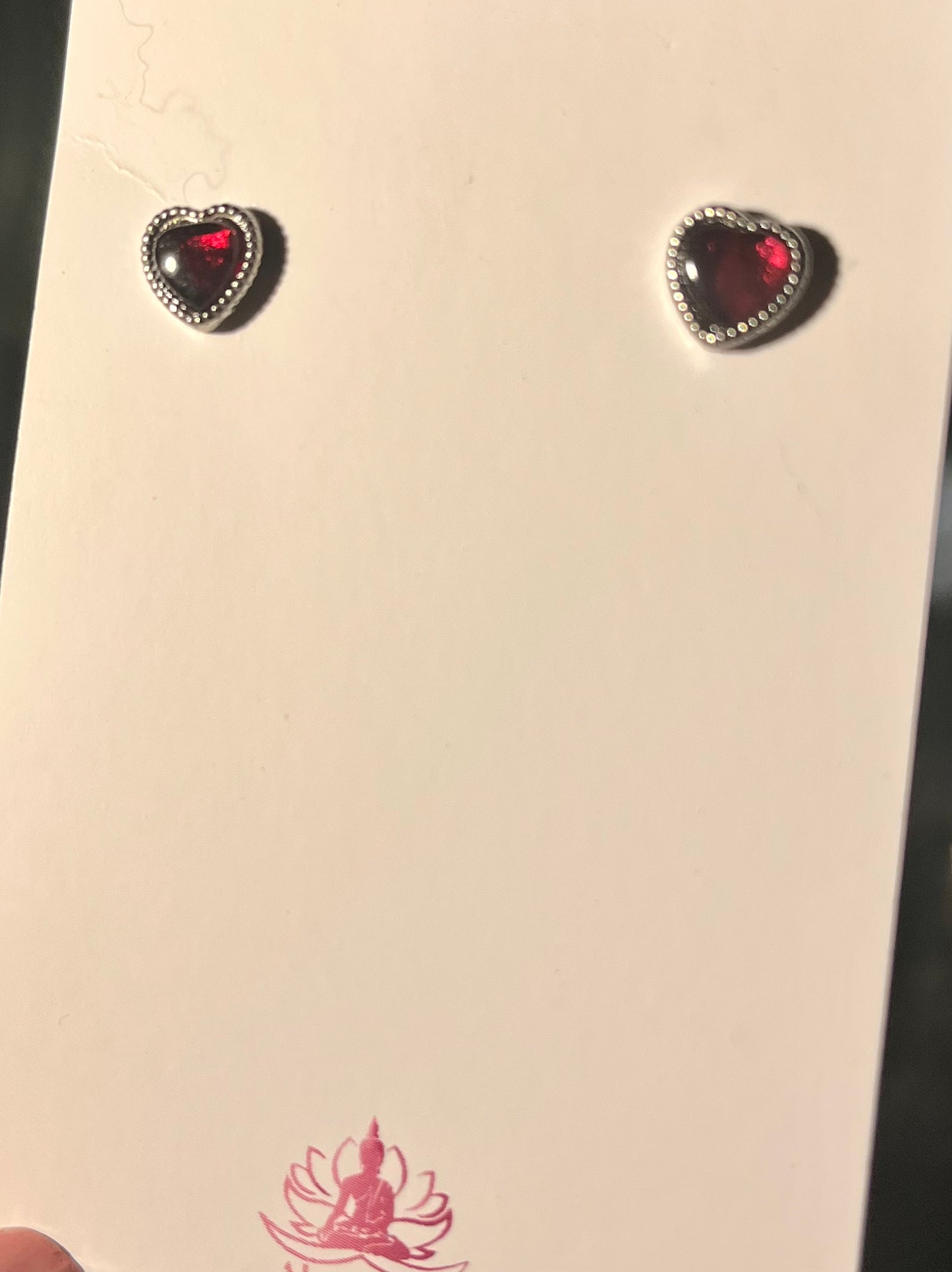 Stunning S925 Garnet Earrings