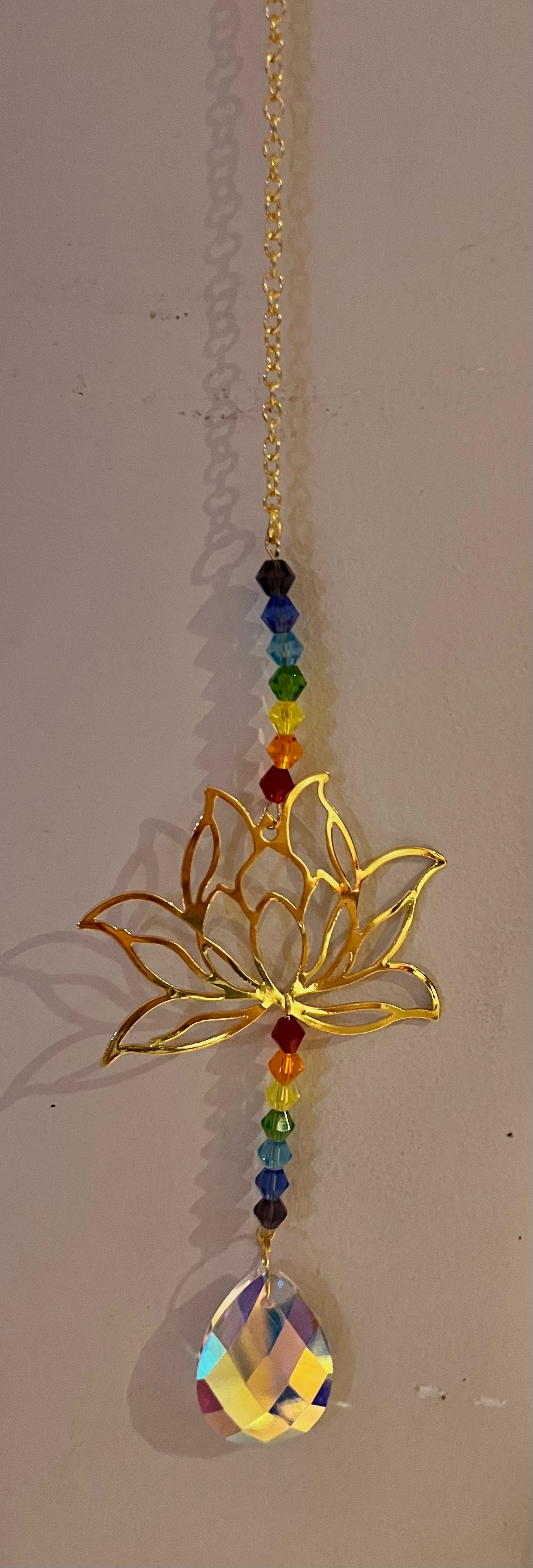 Lotus Chakra Suncatchers