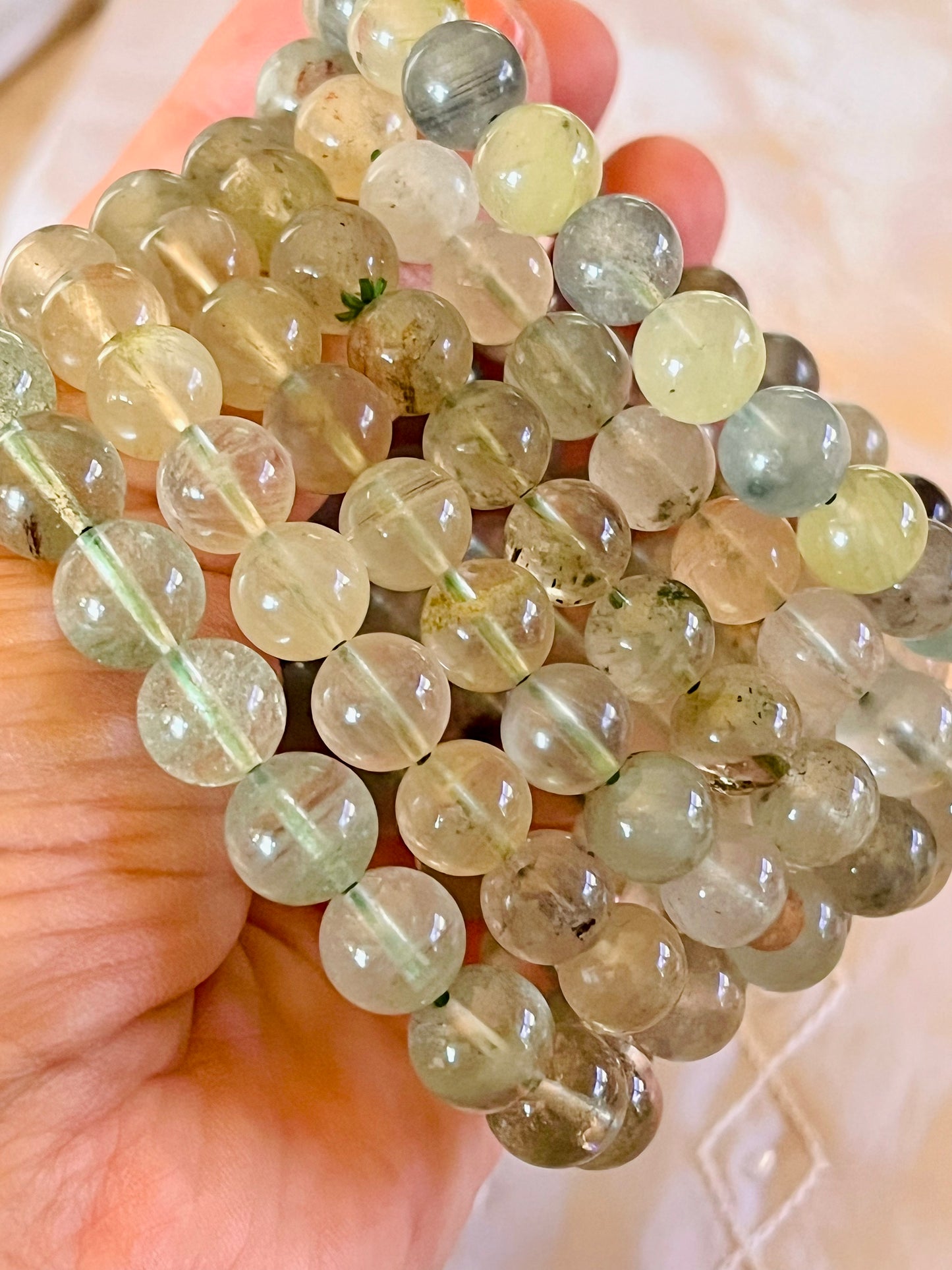 Lodolite (Garden Quartz) Bracelets