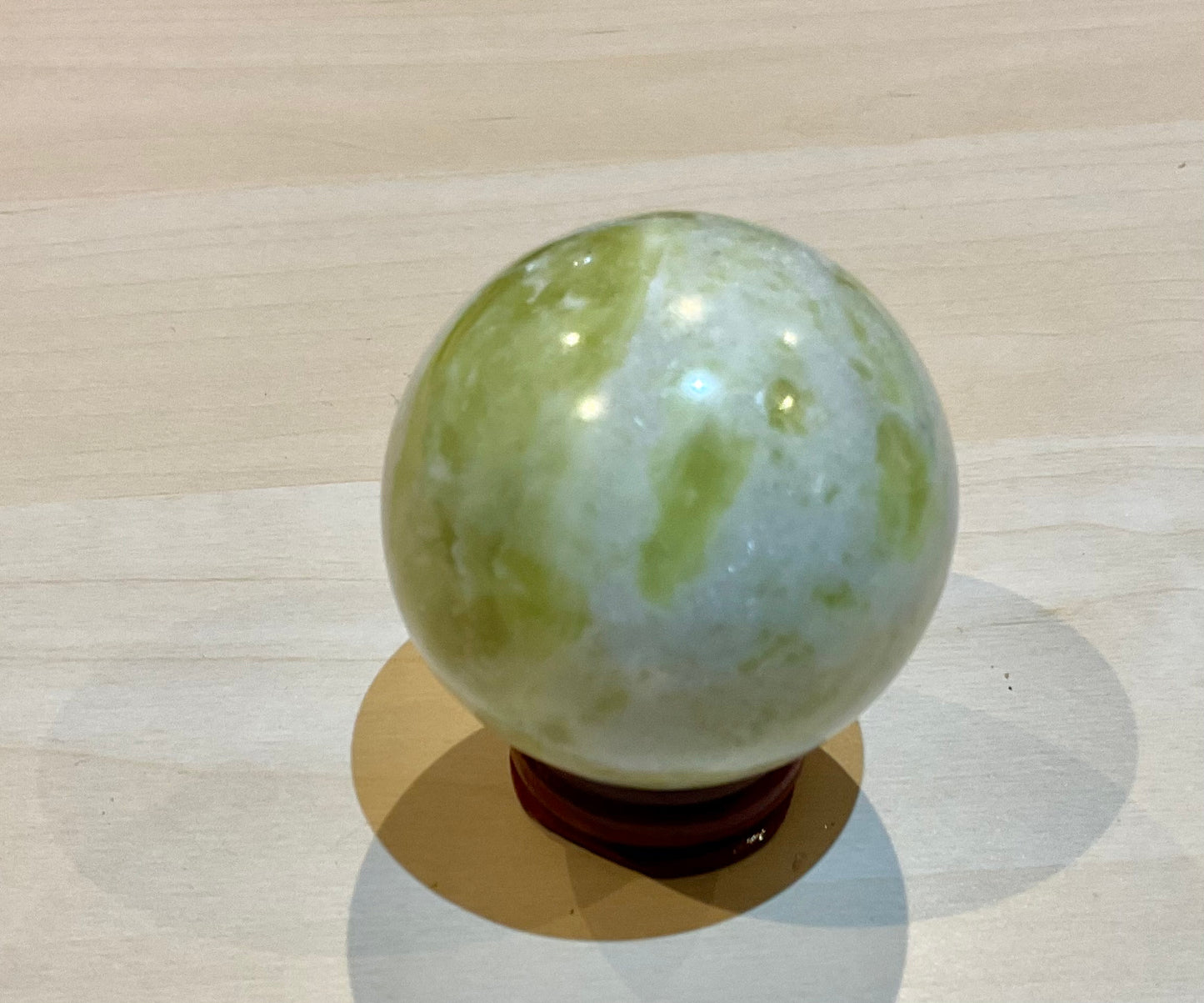 Natural Jade Crystal Spheres