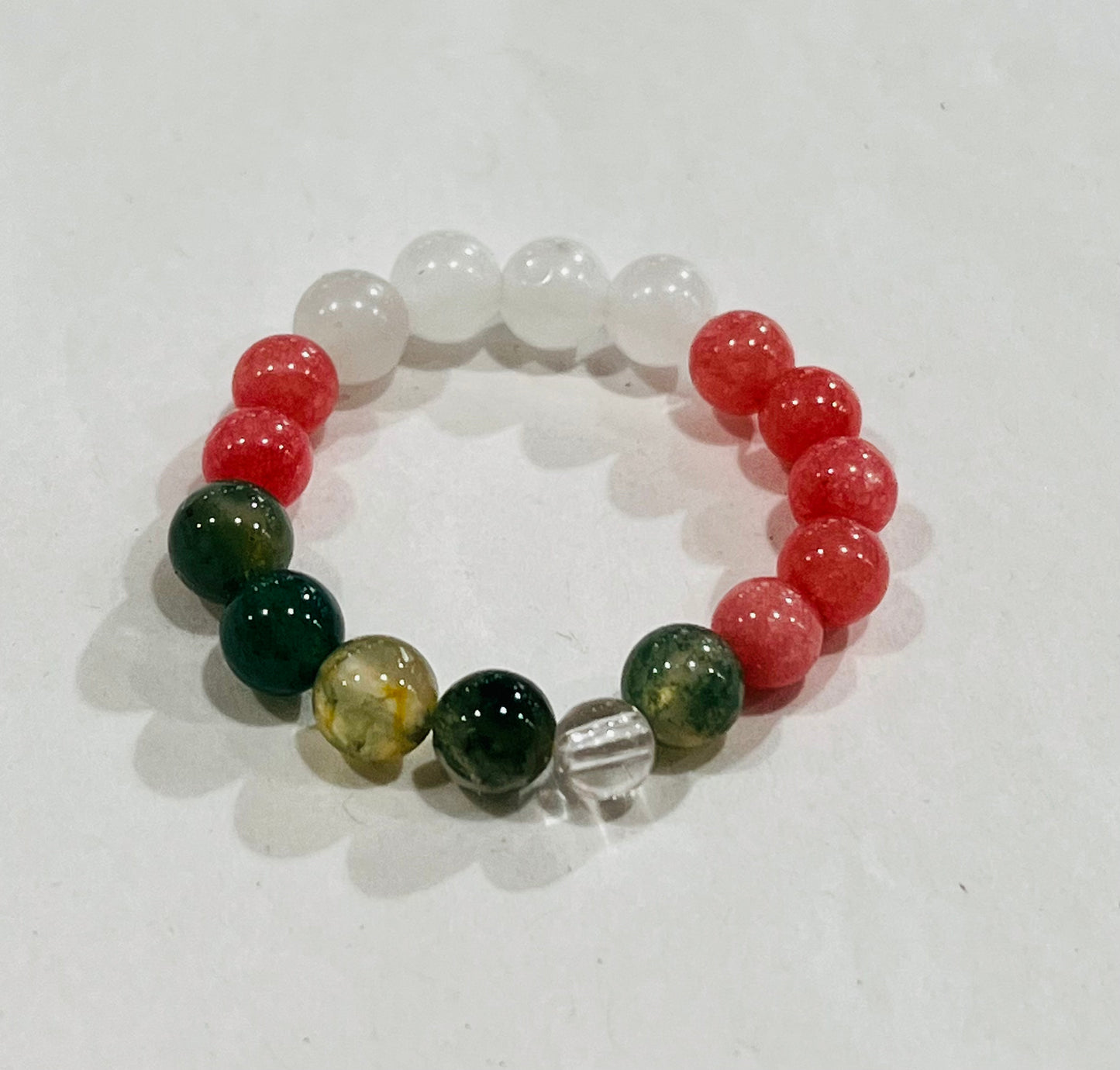 Crystal or gemstone Bead Rings