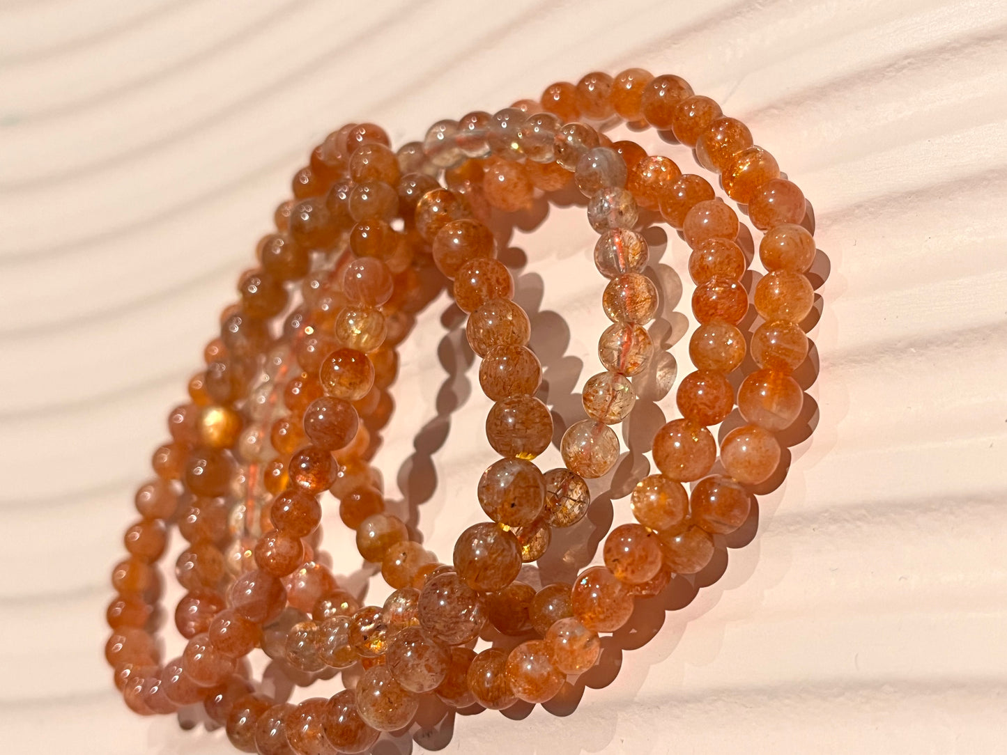 Golden Sunstones Bracelets 6mm