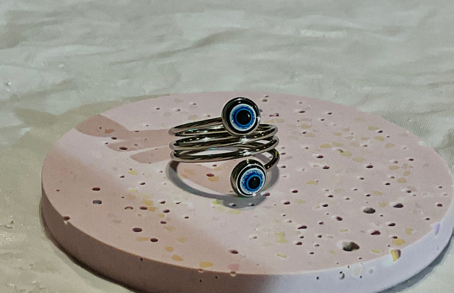 Double Evil Eye Rings