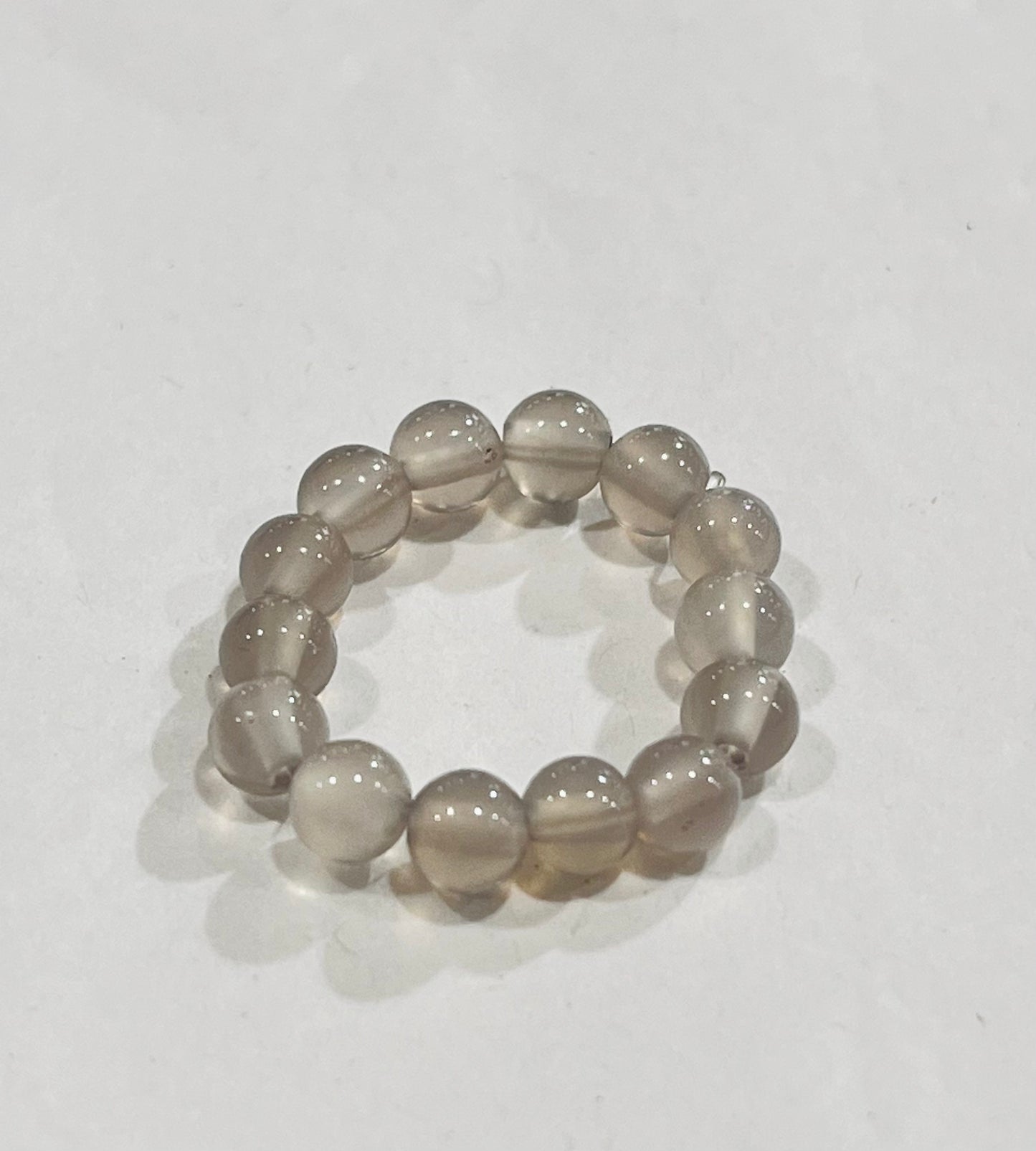 Crystal or gemstone Bead Rings