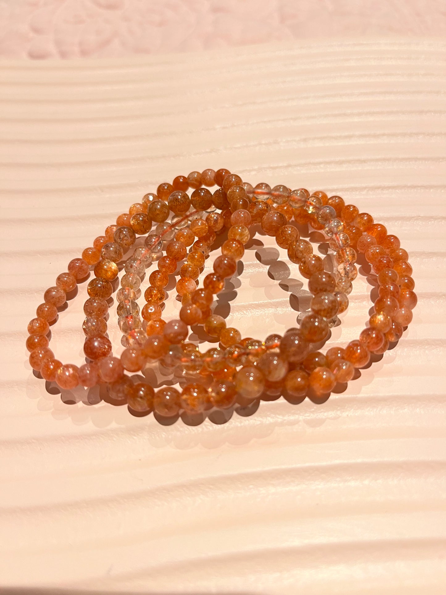 Golden Sunstones Bracelets 6mm