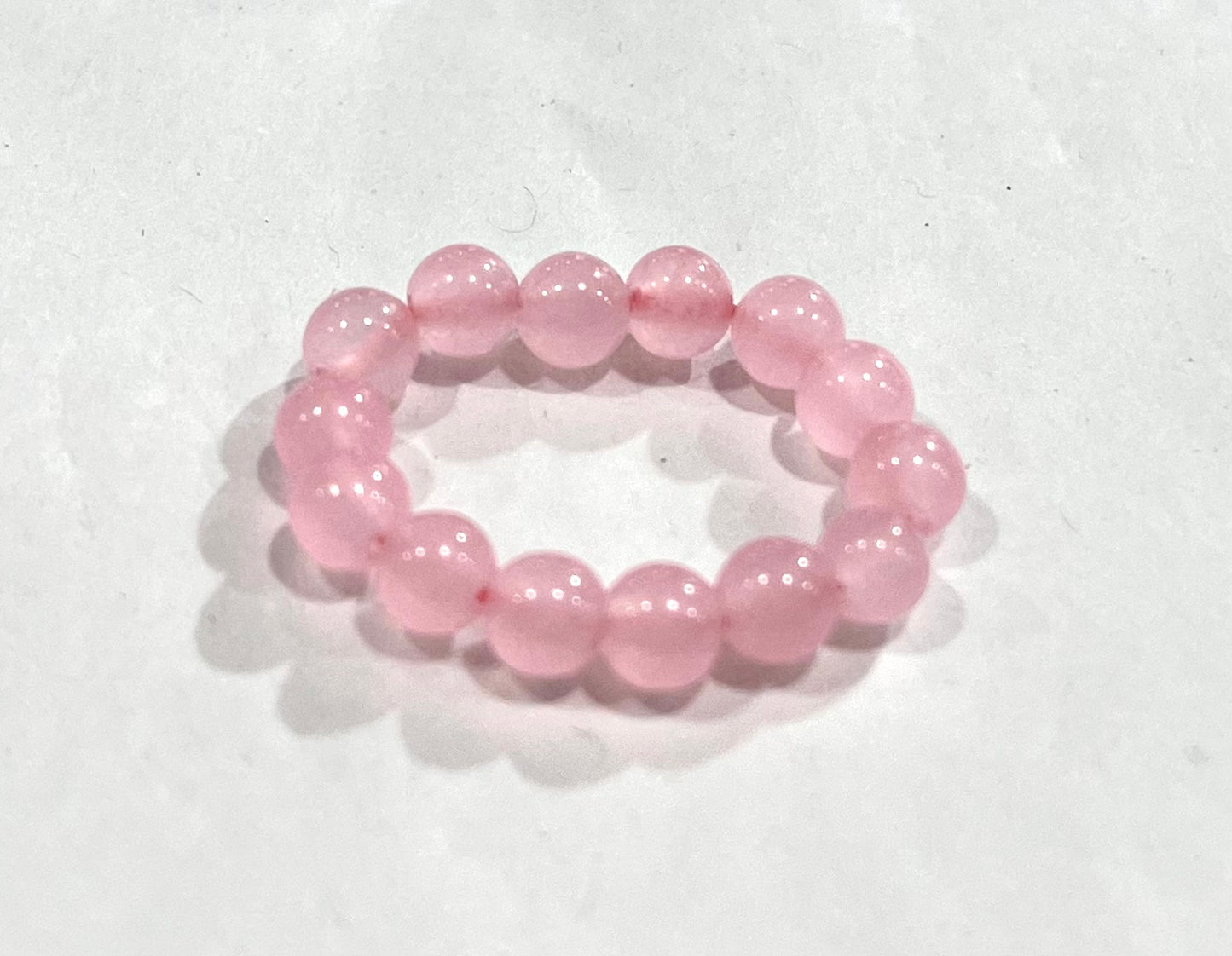 Crystal or gemstone Bead Rings