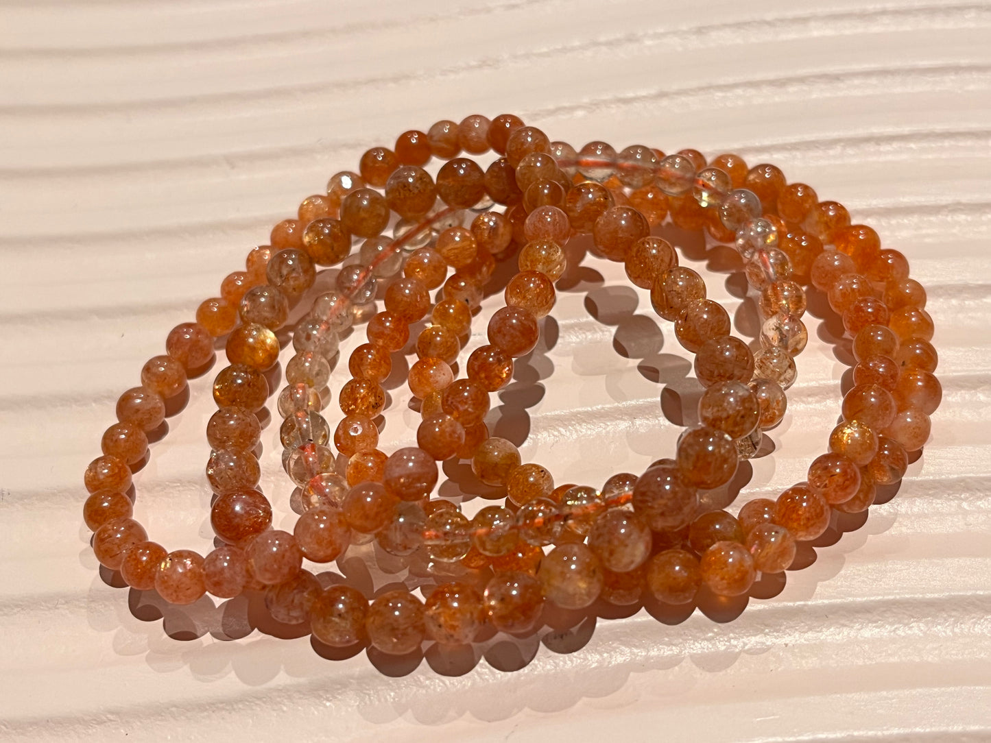 Golden Sunstones Bracelets 6mm