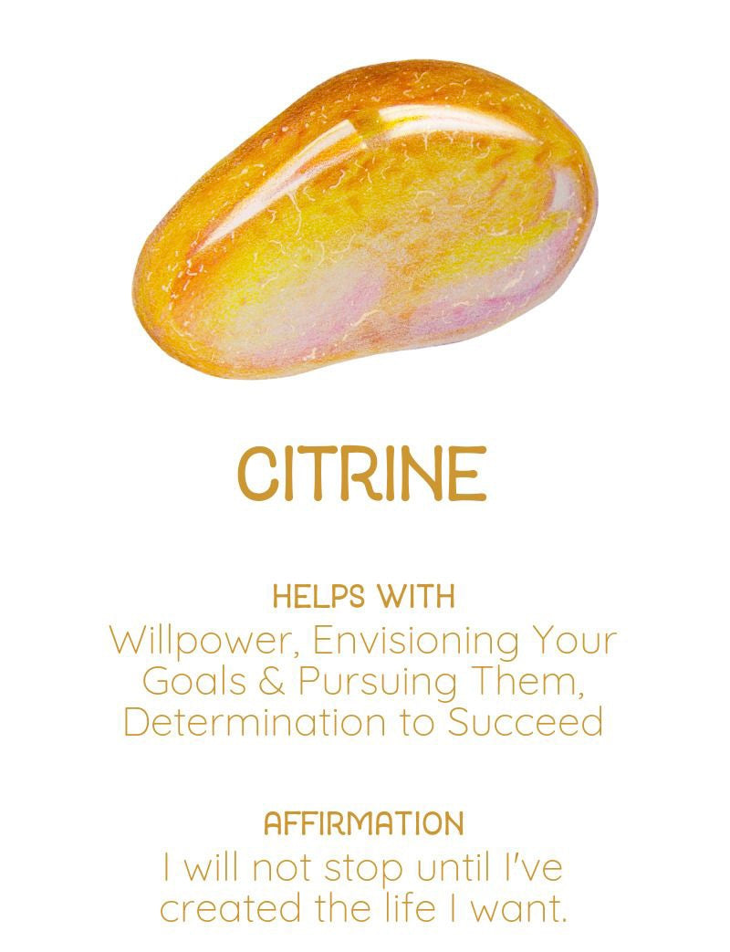 Natural Citrine Stud Earrings, S925