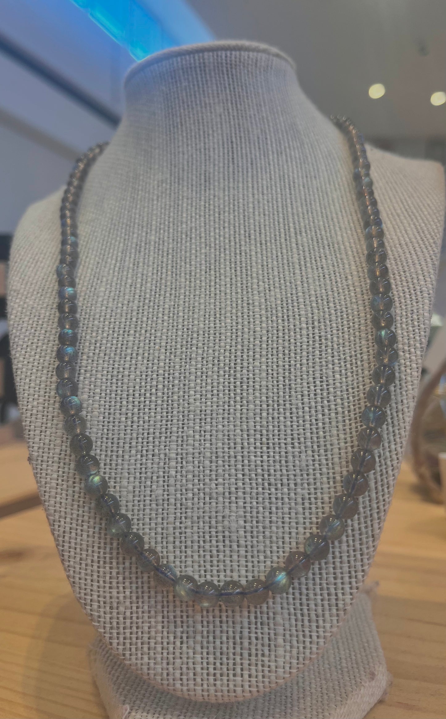 Labradorite Necklace 6mm