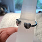 Double Heart Stainless Steel Waterproof Rings