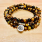 Tiger Eye 8mm Mala Necklaces