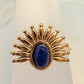 Beautiful Lapis Lazuli Ring, Waterproof