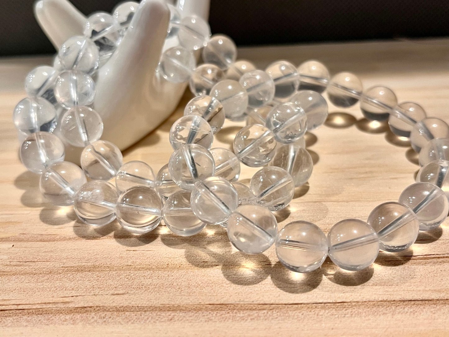 Clear Quartz 12mm Bracelet