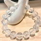 Clear Quartz 12mm Bracelet