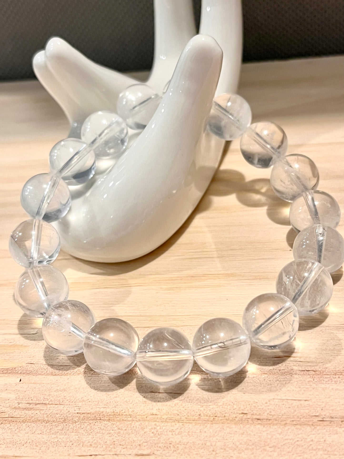 Clear Quartz 12mm Bracelet