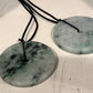 Jade Donut Pendants