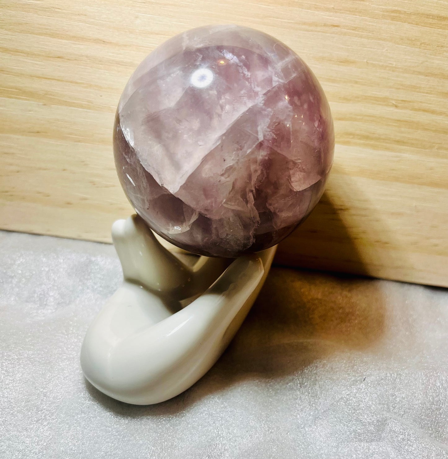 Purple Fluorite Sphere