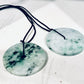 Jade Donut Pendants