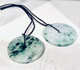 Jade Donut Pendants