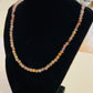 Honey Phantom Crystal Necklace