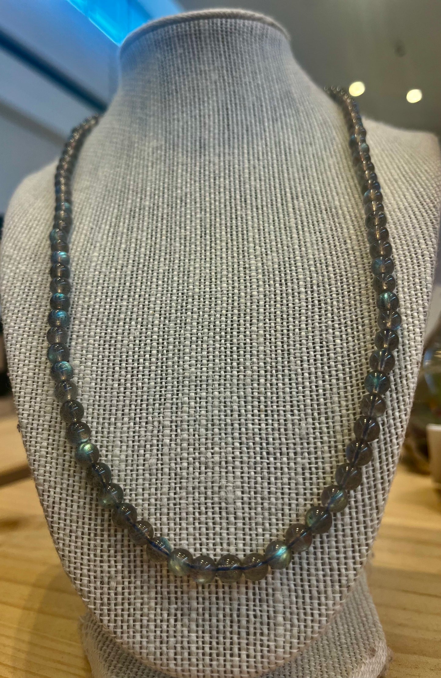 Labradorite Necklace 6mm