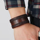 Stunning Leather Bracelet, Bangle, Unisex