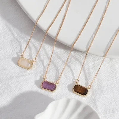 Gemstones Gold Plated Necklaces