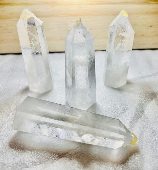 Clear Quartz Towers