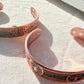 Celtic Tree of Life Copper Magnetic Bangle
