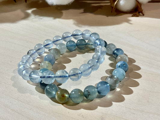 Aquamarine 10mm Bracelets