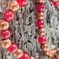 Copper & Carnelian Crystal Bracelet – 6mm