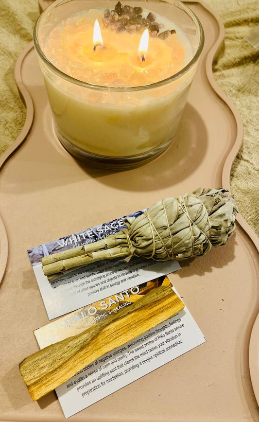 Sage and Palo Santo Smudge