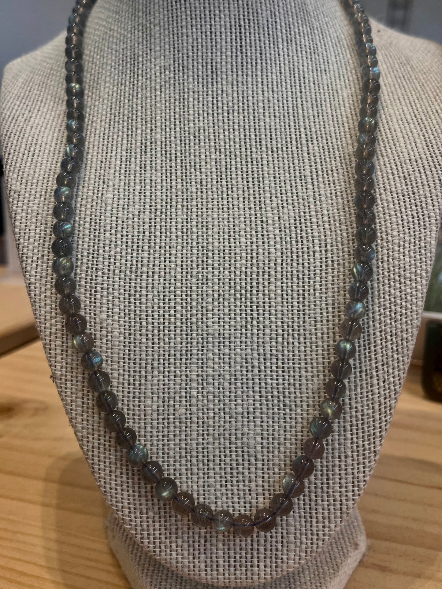 Labradorite Necklace 6mm