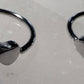 Double Heart Stainless Steel Waterproof Rings