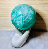 Green Fluorite Sphere 70mm