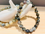 Agate with Piryte Inclusion Bracelet