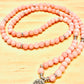 Pink Opal 108 Beads Mala Necklaces