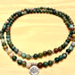 Moss Agate Mala 108 Beads