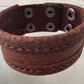 Stunning Leather Bracelet, Bangle, Unisex