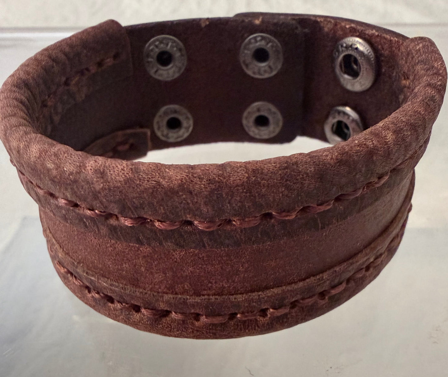 Stunning Leather Bracelet, Bangle, Unisex