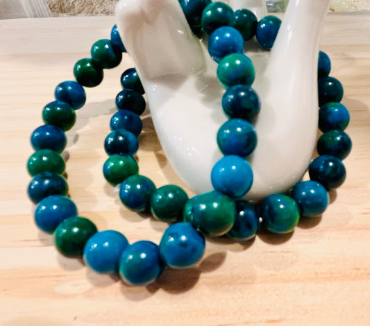 Chrysocolla Bracelet 8mm