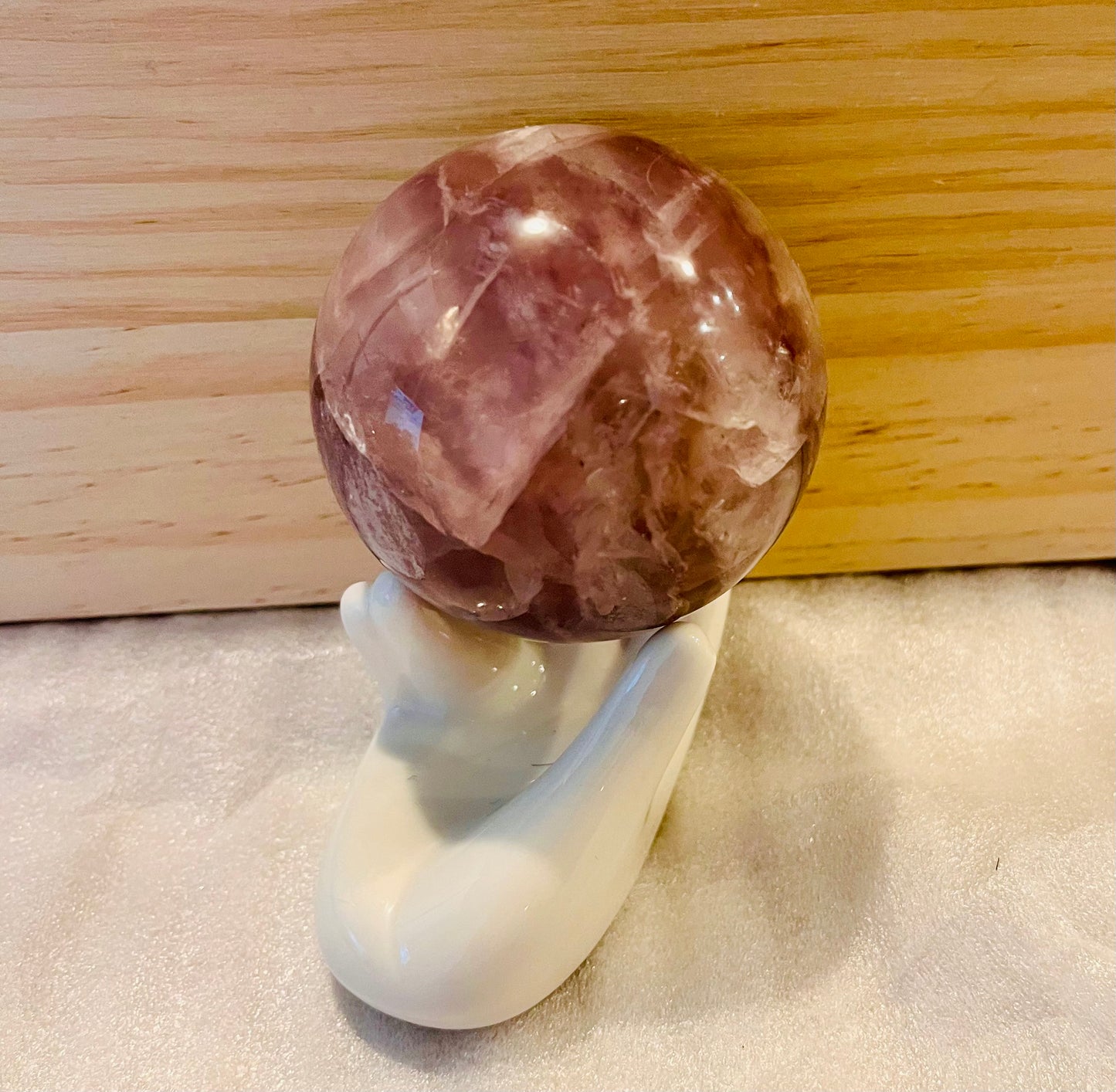 Purple Fluorite Sphere