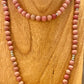 Rhodonite 8mm Mala 108 Beads