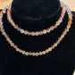 Honey Phantom Crystal Necklace