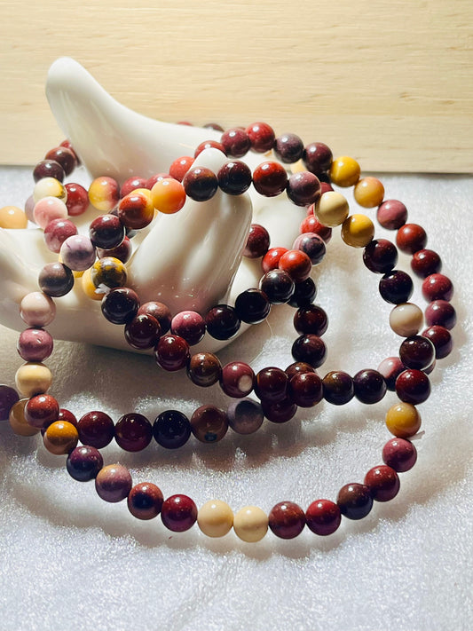 Mookaite 6mm Bracelets