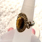 Rings Size 7 , Tiger Eye , Gold Plated, Waterproof