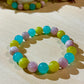 Three Gemstones Bracelets, Kunzite, Jade and Amazonite, 10mm