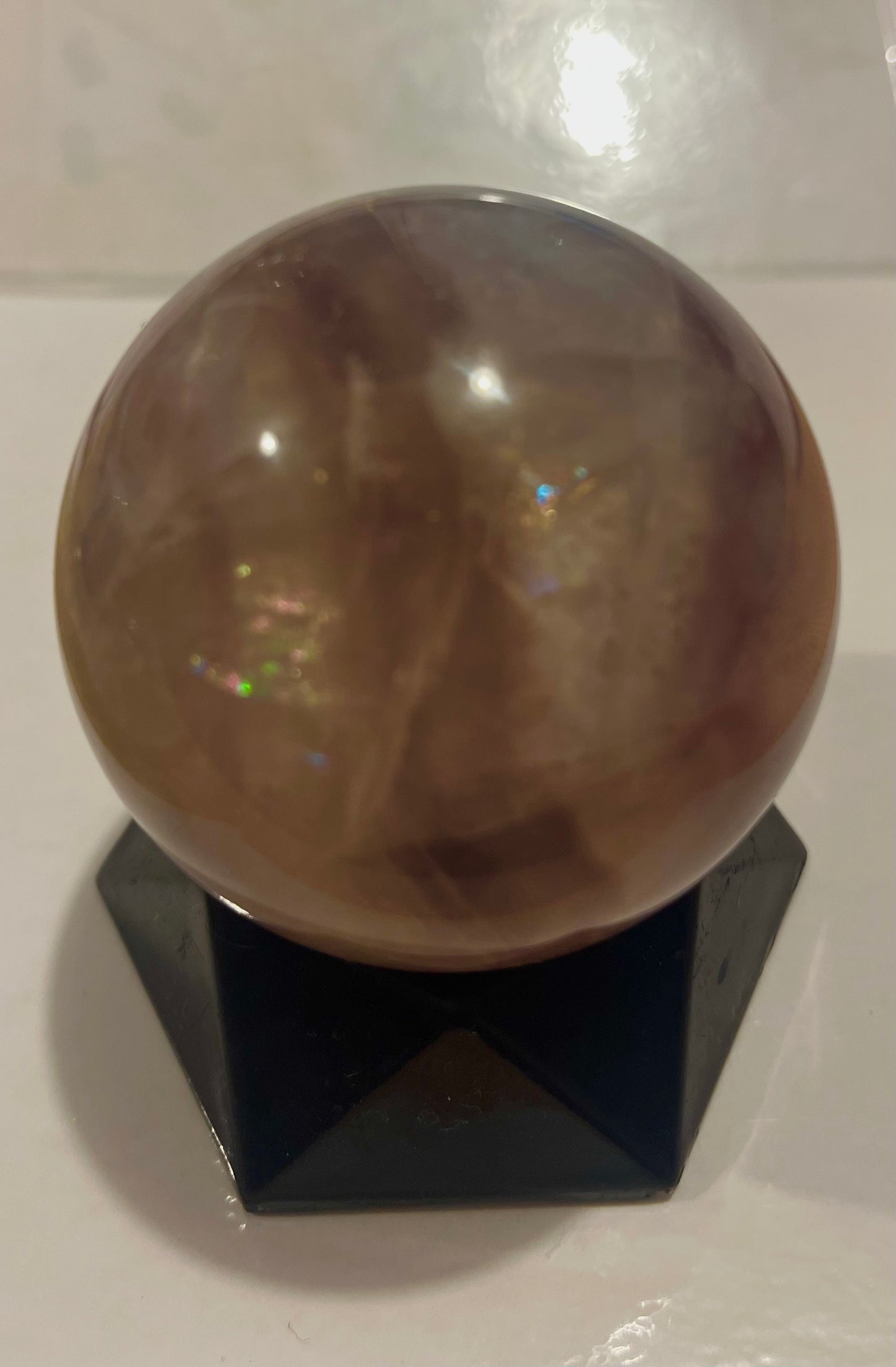 Purple Fluorite Sphere