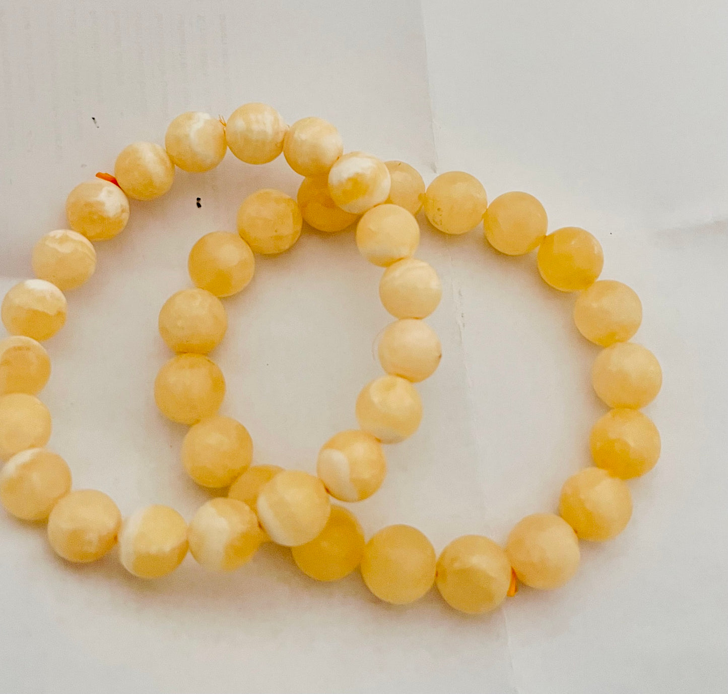 Yellow Calcite 10mm Bracelets